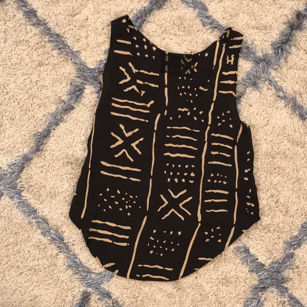 Printed Reformation top